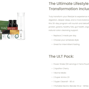 Ultimate Lifestyle Transformation Pack
